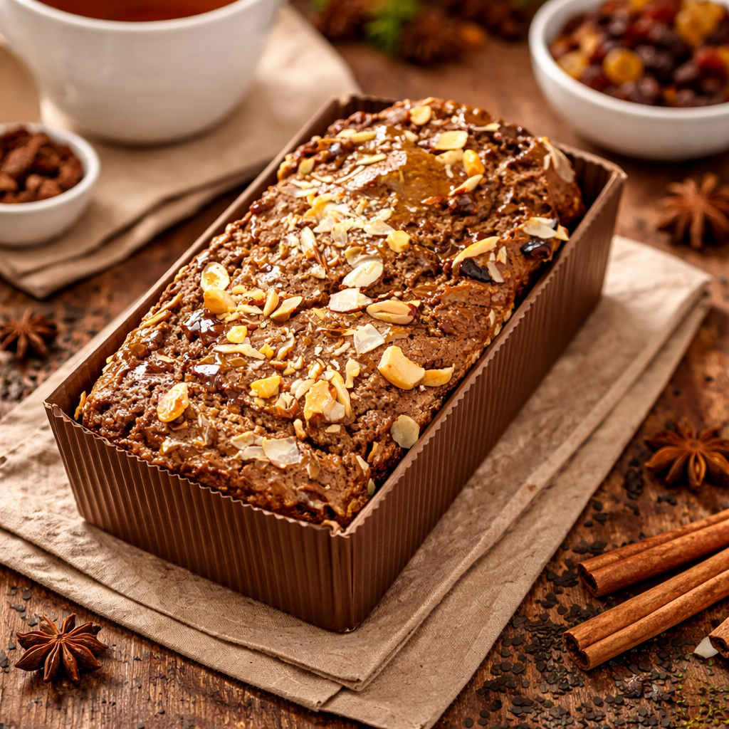Christmas Plum Tea Loaf